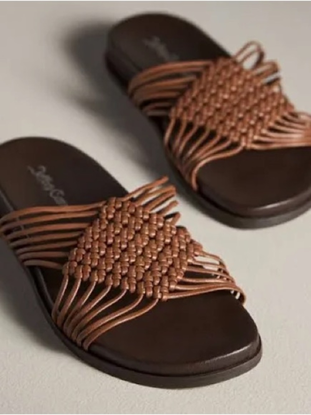 NWOT Jeffrey Campbell Plait Sandals - Brown